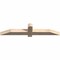 Ekena Millwork Eugene Smooth Timber Gable Bracket, Douglas Fir, 48"W x 10"H x 3 1/2"D x 3 1/2"F, 5/12 Pitch GBW048X10X0404EUG00SDF - alternate 2